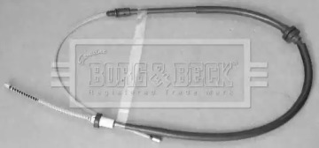 BORG & BECK bkb3754 -  Трос, стояночная тормозная система